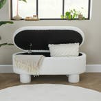 Teddy opbergbankje - 101,5 x 43,5 x 44,5 cm, Verzenden, Nieuw