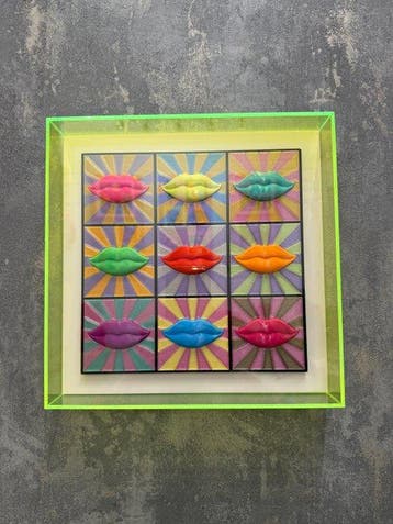 KIRAS - SORRISO MULTI ! LIME 25x25cm