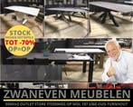 MEGA STOCKVERKOOP partij design eettafels tot -70% OP=OP, Huis en Inrichting, Tafels | Eettafels, Nieuw, Glas, Modern & landelijk