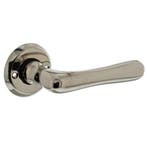 Intersteel Deurkruk Trento met rozet ø50x5mm vernikkeld, Ophalen of Verzenden, Nieuw