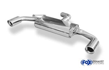 FOX VW Golf 6 - 1.8l TFSI/ GTD einddemper uitgang rechts/lin, Verzenden, Nieuw
