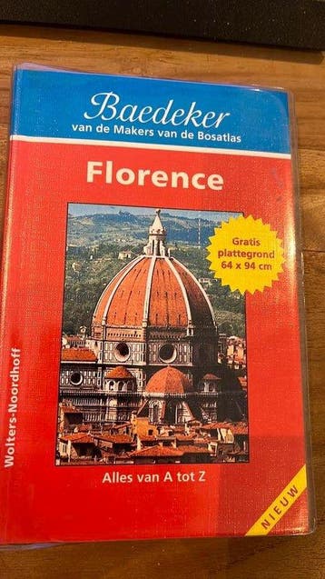 Florence + stadsplattegrond - Baedeker, Boeken, Reisgidsen, Verzenden, Nieuw