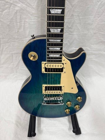 Lintage Guitars - LPT-100-TBL Transparent Blueburst Gloss -