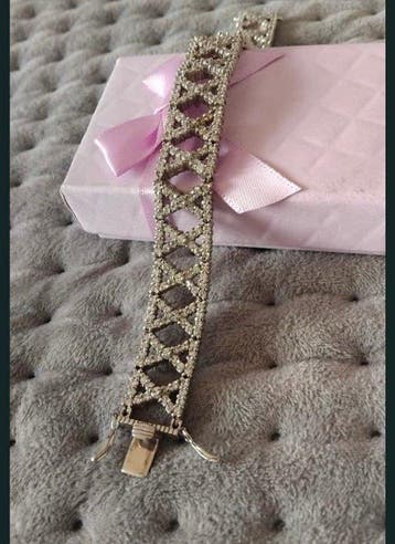 Zonder minimumprijs - Armband Zilver, Handtassen en Accessoires, Armbanden, Nieuw