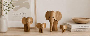 Deense Designer - Figure - Chêne fumé