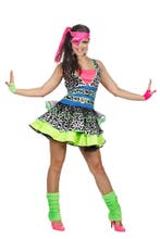 Jaren 80 Jurkje Panterprint, Kleding | Dames, Verzenden, Nieuw