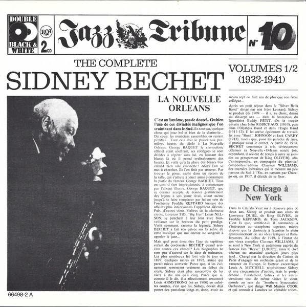 Sidney Bechet - The Complete Sidney Bechet Vol 1/2 (1932-194, Cd's en Dvd's, Cd's | Pop, Gebruikt, Verzenden