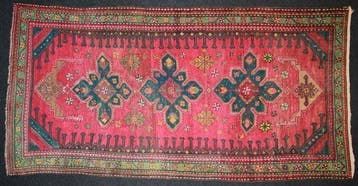 Russe Ancien - Tapis - 386 cm - 180 cm - Couloir, Maison & Meubles