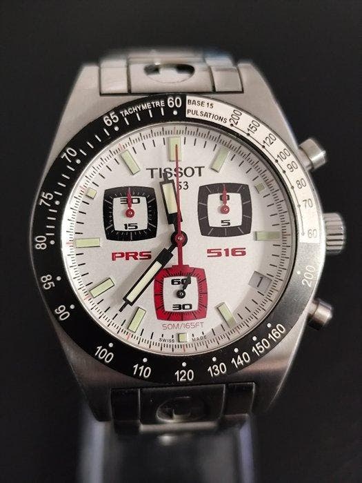 Tissot - PRS 516 Racing Chronograph - Sans prix de réserve -, Handtassen en Accessoires, Horloges | Heren
