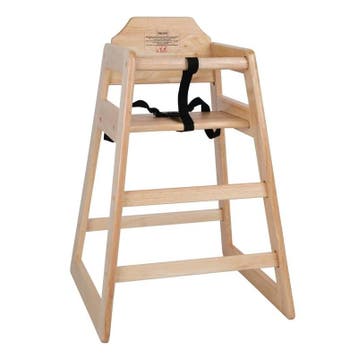 Kinderstoel naturel | Zithoogte 50cm | 510x510x750(h)mm, Verzenden