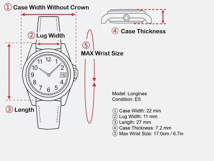 Longines - Zonder minimumprijs - Dames - 1980, Handtassen en Accessoires, Horloges | Antiek