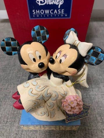 Disney, Enesco - Beeldje - Congratulations - Hars, Verzamelen, Disney, Nieuw