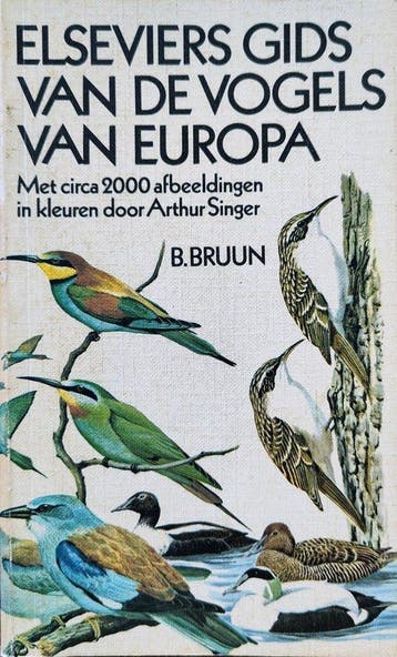 Elseviers gids van de vogels van europa - Bruun, Boeken, Verzenden, Nieuw