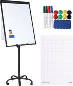 2dekans | BRASQ Flipover Verrijdbaar - 70x100 cm -, Ophalen of Verzenden, Nieuw