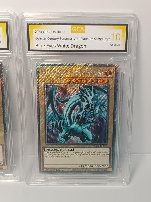 Konami - 2 Card - Yu-Gi-Oh! - Blue-Eyes White Dragon & Dark, Verzamelen, Overige Verzamelen