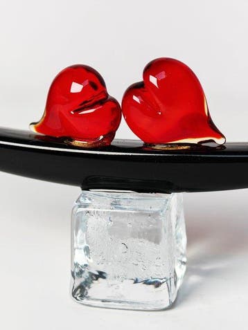 sculptuur, Gondola degli Innamorati - 12 cm - Muranoglas -, Antiek en Kunst