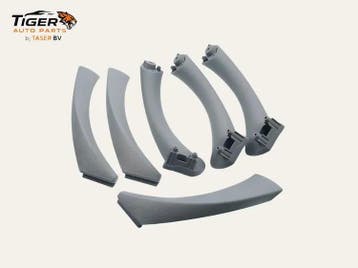 BMW E90 E91 interieur deurgrepen set grijs 6-delig, Nieuw, BMW