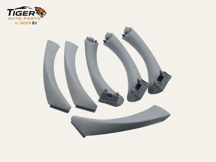 BMW E90 E91 interieur deurgrepen set grijs 6-delig, Auto-onderdelen, Interieur en Bekleding, Nieuw, BMW