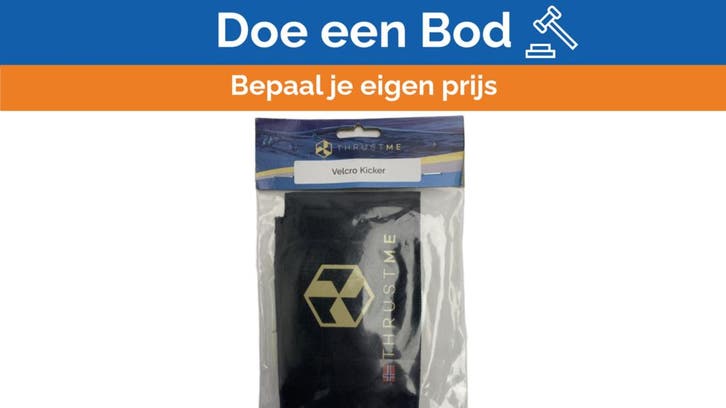 Bieden: ThrustMe Kicker Marine-Grade Velcro Strap with Rubb, Watersport en Boten, Bootonderdelen, Ophalen of Verzenden