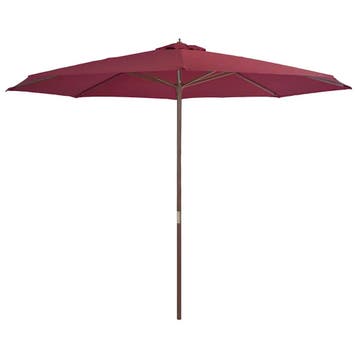 Parasol 350cm: 41% korting! Retour deal., Verzenden, Gebruikt, 3 tot 4 meter, Stokparasol