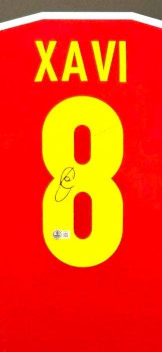 Spain - Signed by Xavi - Maillot de football, Nieuw
