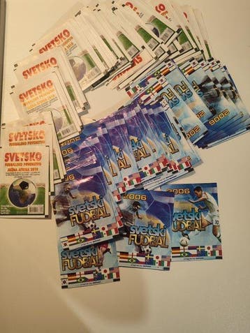 Disney - 70 Booster pack - Svetski fudbal 2006, Verzamelen, Nieuw