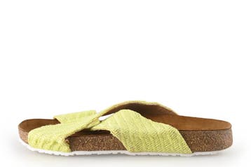 Haflinger Slippers in maat 45 Geel, Slippers, Verzenden, Geel, Zo goed als nieuw