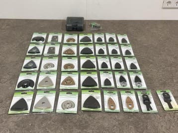 Veiling - Cel multitool accessoires Multi2Pro set 38-delig, Doe-het-zelf en Bouw, Nieuw