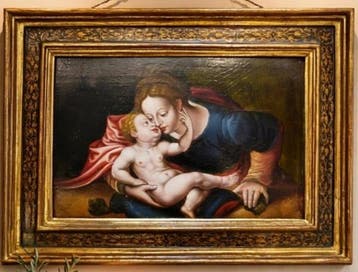 Quentin Metsys (1466–1530), Werkplaats van - Virgin and