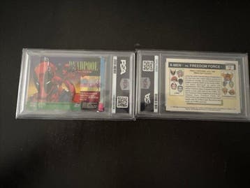 Marvel - 2 Graded card - Marvel Superstars - PSA, Collections