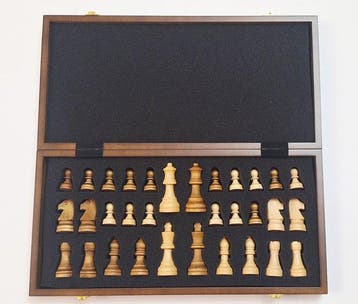 Schaakspel - Hout, Antiek en Kunst