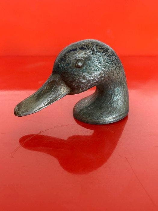 kirbybeard&co - Flessenopener - ducky - Gepatineerd brons,, Antiek en Kunst, Antiek | Keukengerei