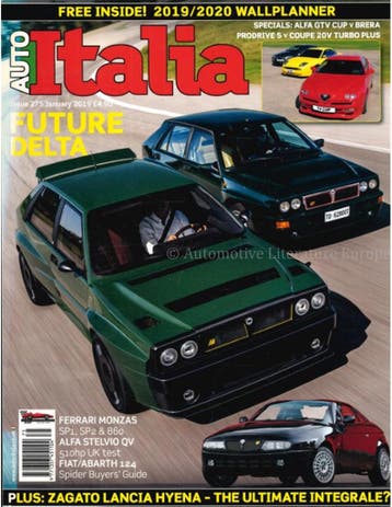 2019 AUTO ITALIA MAGAZINE 275 ENGELS, Nieuw