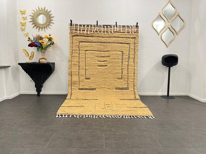 Handgemaakt Marokkaans tapijt – Dikke textuur – Exclusief, Huis en Inrichting, Stoffering | Tapijten en Vloerkleden