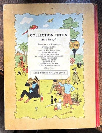 Tintin T8 - Le sceptre dOttokar (B2) - C - 1 Album -, Nieuw