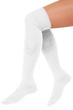 Sokken Wit 39 40 41 42 43 44 45 46 Dames Heren Unisex Witte, Ophalen of Verzenden, Nieuw