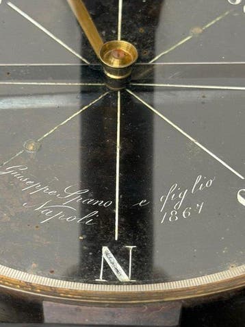 Theodoliet - Surveying Transit Theodolite - 1867 - Italië -