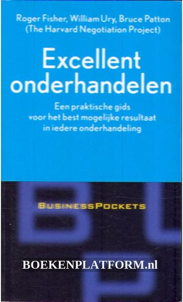 Excellent onderhandelen : The Harvard Negotiation Project :, Verzenden, Gelezen