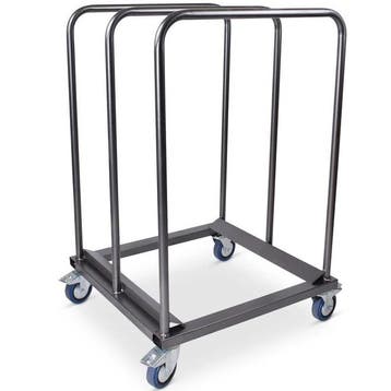 Trolley | Ronde Buffettafels | Hamerslag | Wielen (Geremd), Verzenden, Nieuw in verpakking