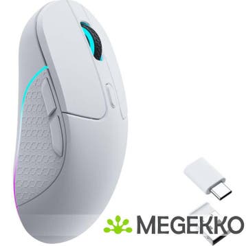 Keychron M3 Wit Draadloze Gaming Muis, Computers en Software, Verzenden, Nieuw