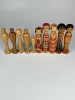Figurine - One-of-a-Kind Kokeshi Doll (10) - Bois