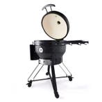 Keramische Kamado BBQ Grill | 22 inch - Ø 56 cm, Ophalen of Verzenden, Nieuw, Elfinox, Met accessoires