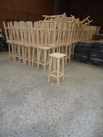 barkrukken barstoelen krukken cafestoelen horeca meubilair, Gebruikt