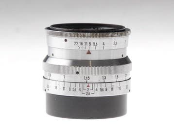 Carl Zeiss Jena Biotar 1:2 f = 5,8cm T Prime lens, Nieuw