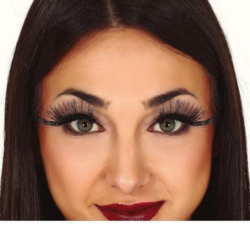 Halloween Wimpers Lijm Zwart, Verzenden, Nieuw