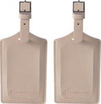 2dekans | Bagagelabels PU Leer – Set van 2 – Koffer Tags –, Ophalen of Verzenden, Nieuw