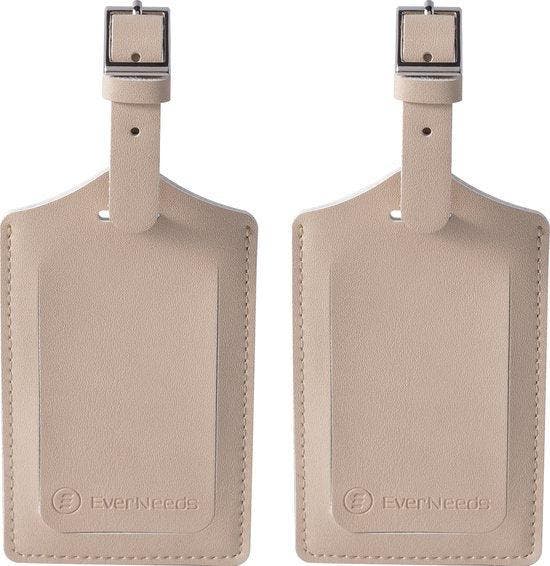 2dekans | Bagagelabels PU Leer – Set van 2 – Koffer Tags –, Bijoux, Sacs & Beauté, Valises, Enlèvement ou Envoi