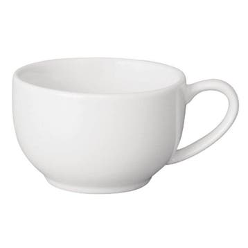 Koffiekopjes | CAFÉ | Keramiek | Wit | 23cl | 12 Stuks |, Verzenden, Nieuw in verpakking