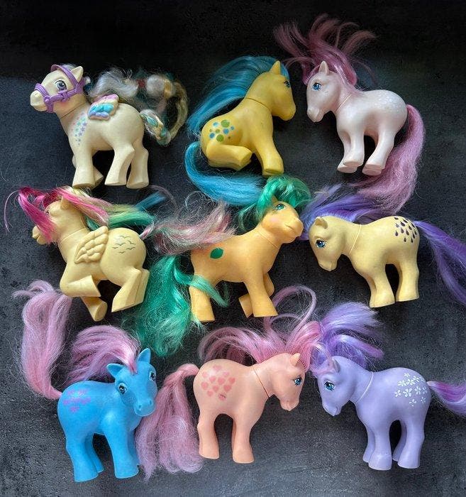 Hasbro - Speelgoed My Little Pony - 1980-1990 - Italië, Antiquités & Art, Antiquités | Autres Antiquités