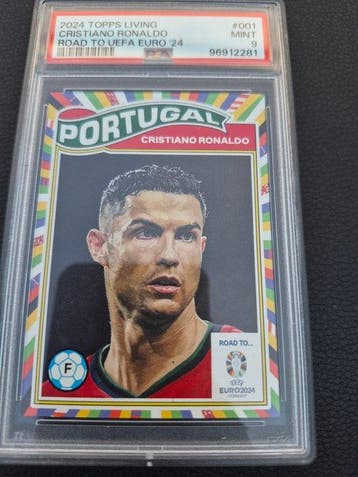 2024 Topps Road to UEFA EURO 24 Cristiano Ronaldo 001